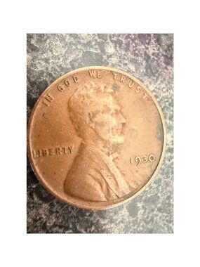 1930 Wheat Penny Philadelphia No Mint